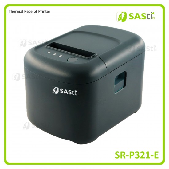 SASti Thermal Receipt Printer - Table Top [USB+LAN]SR-P321-E