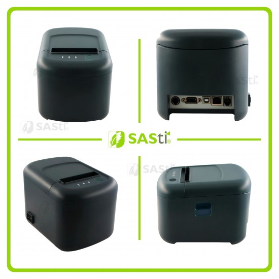 SASti Thermal Receipt Printer - Table Top [USB+LAN]SR-P321-E